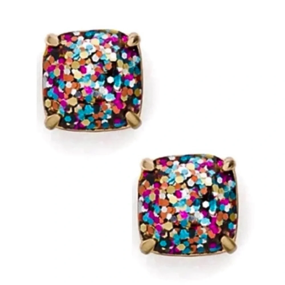 🌻NEW w/tag Kate Spade multicolor glitter earrings